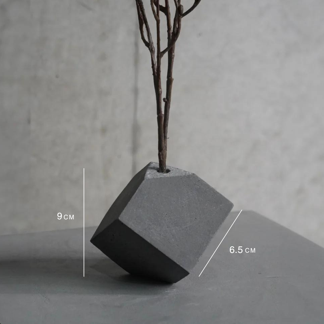 Concrete Flower Vase