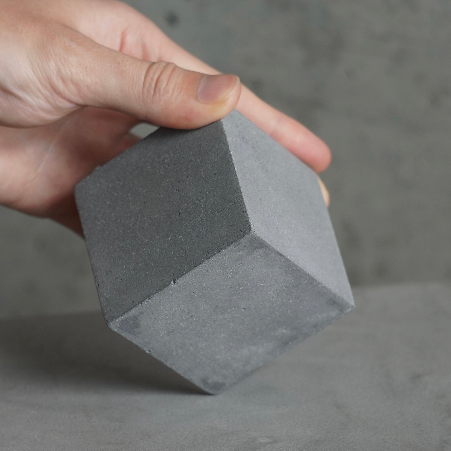 Concrete Flower Vase Square