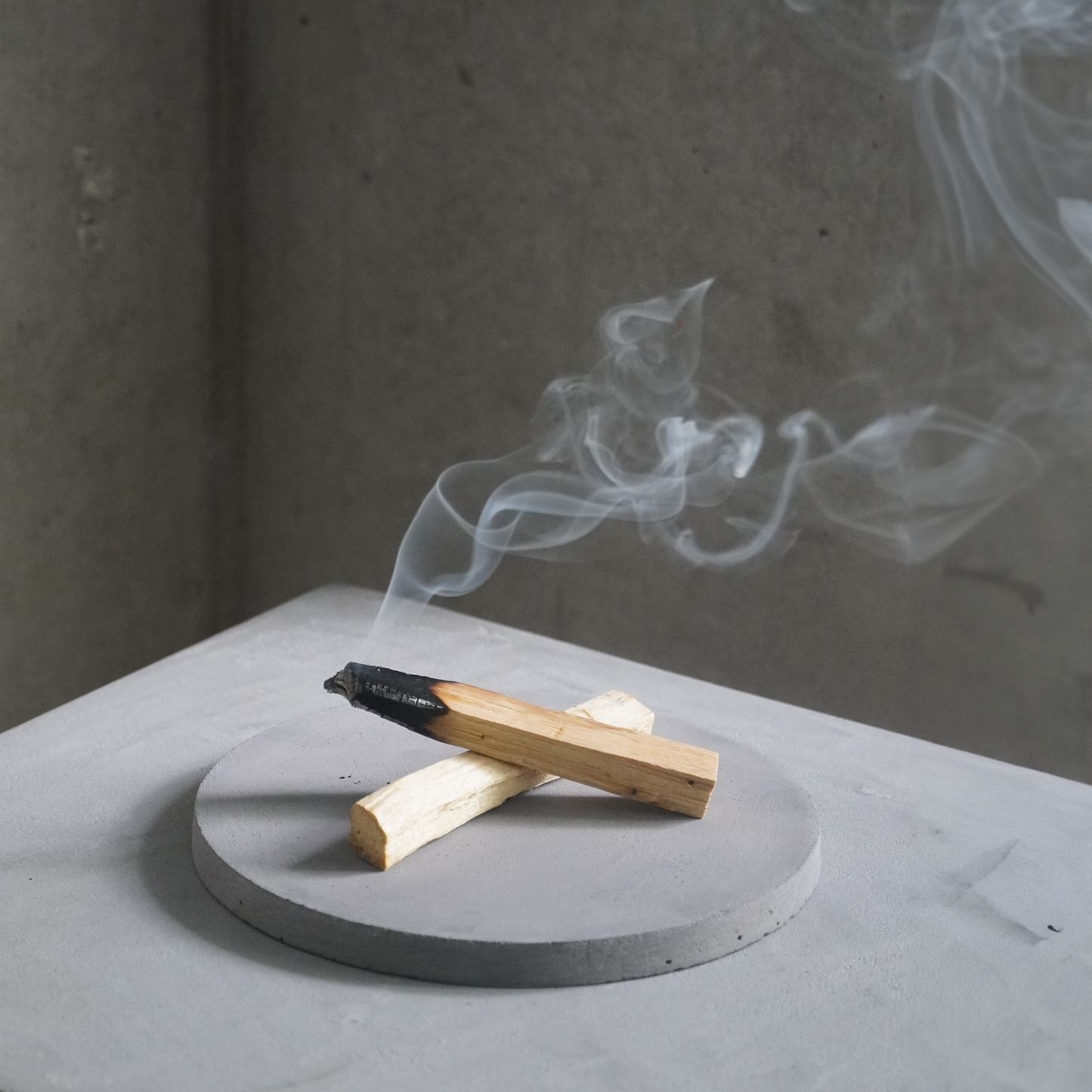 Concrete Incense Holder +