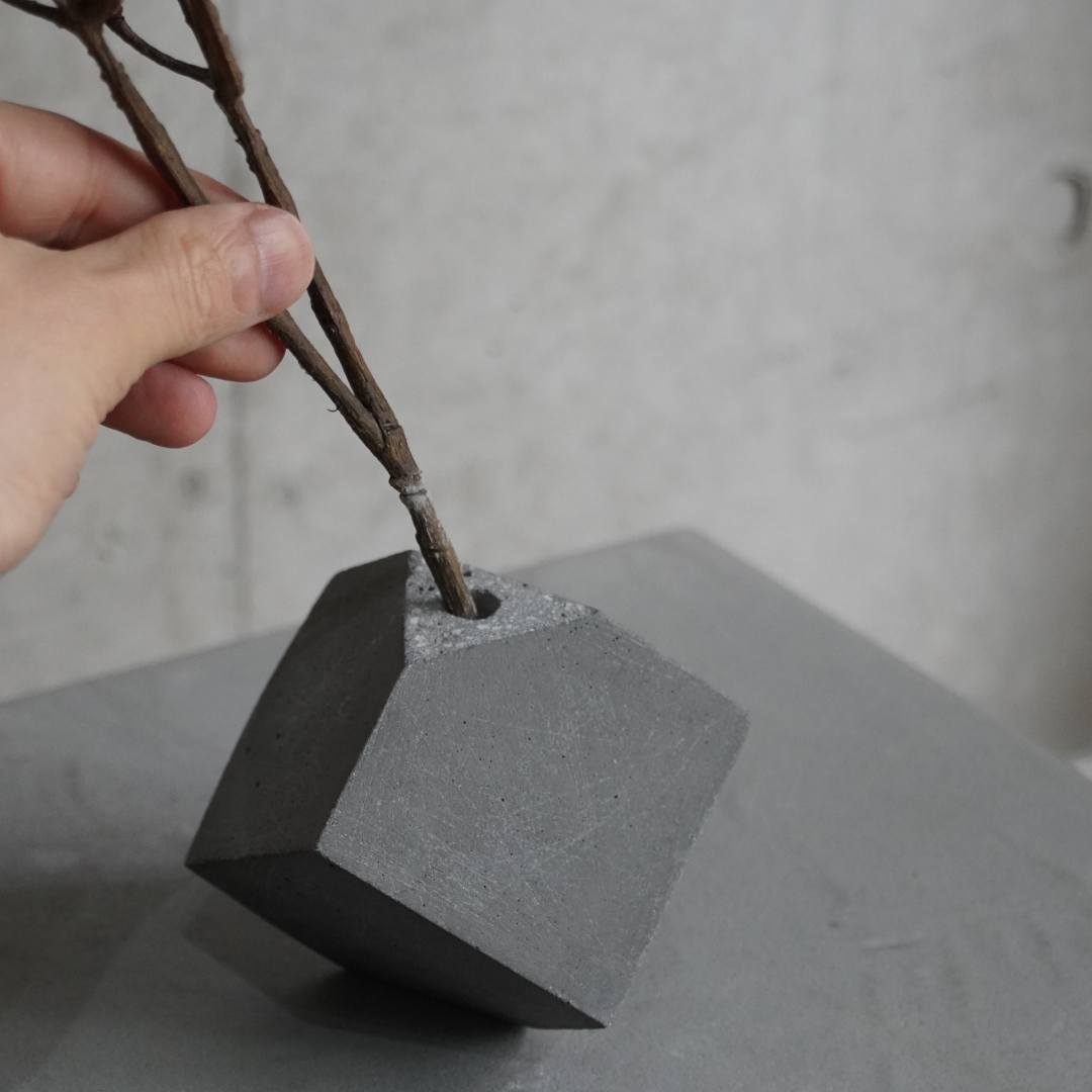 Concrete Flower Vase