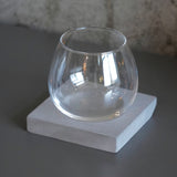 Concrete Glass Stand