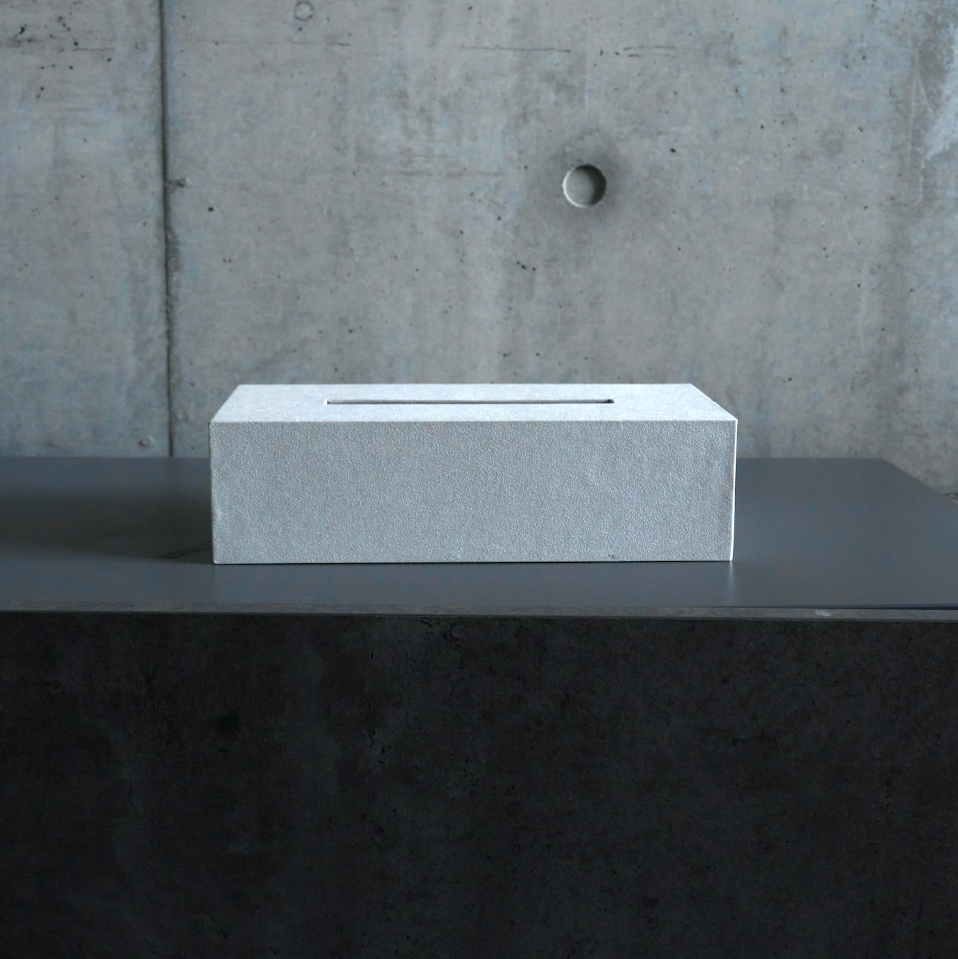 Concrete Tissue Box