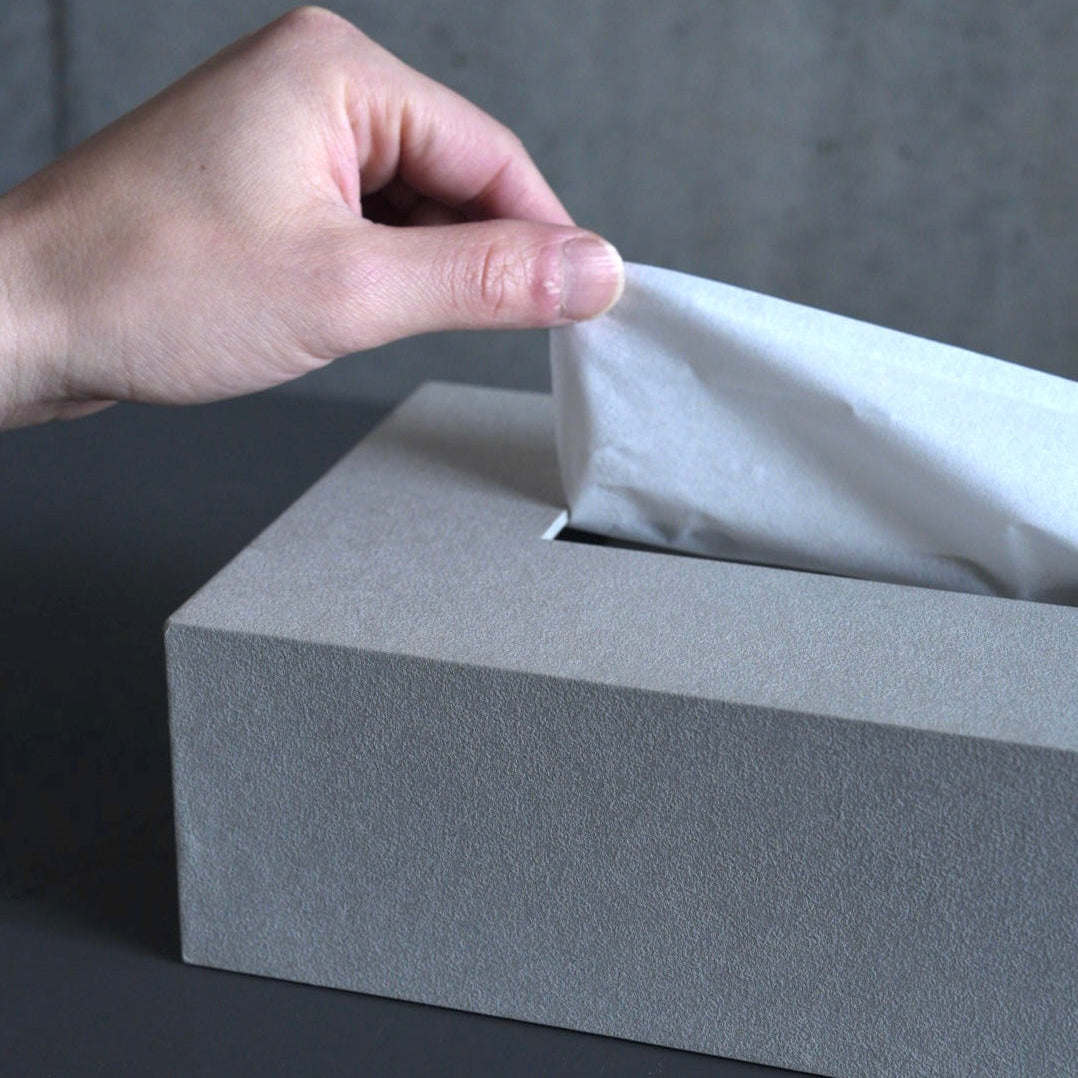 Concrete Tissue Box