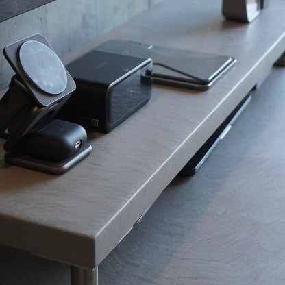 Concrete Desk Shelf