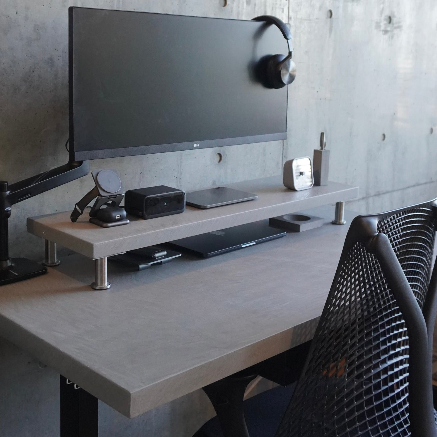 Concrete Standing Desk
