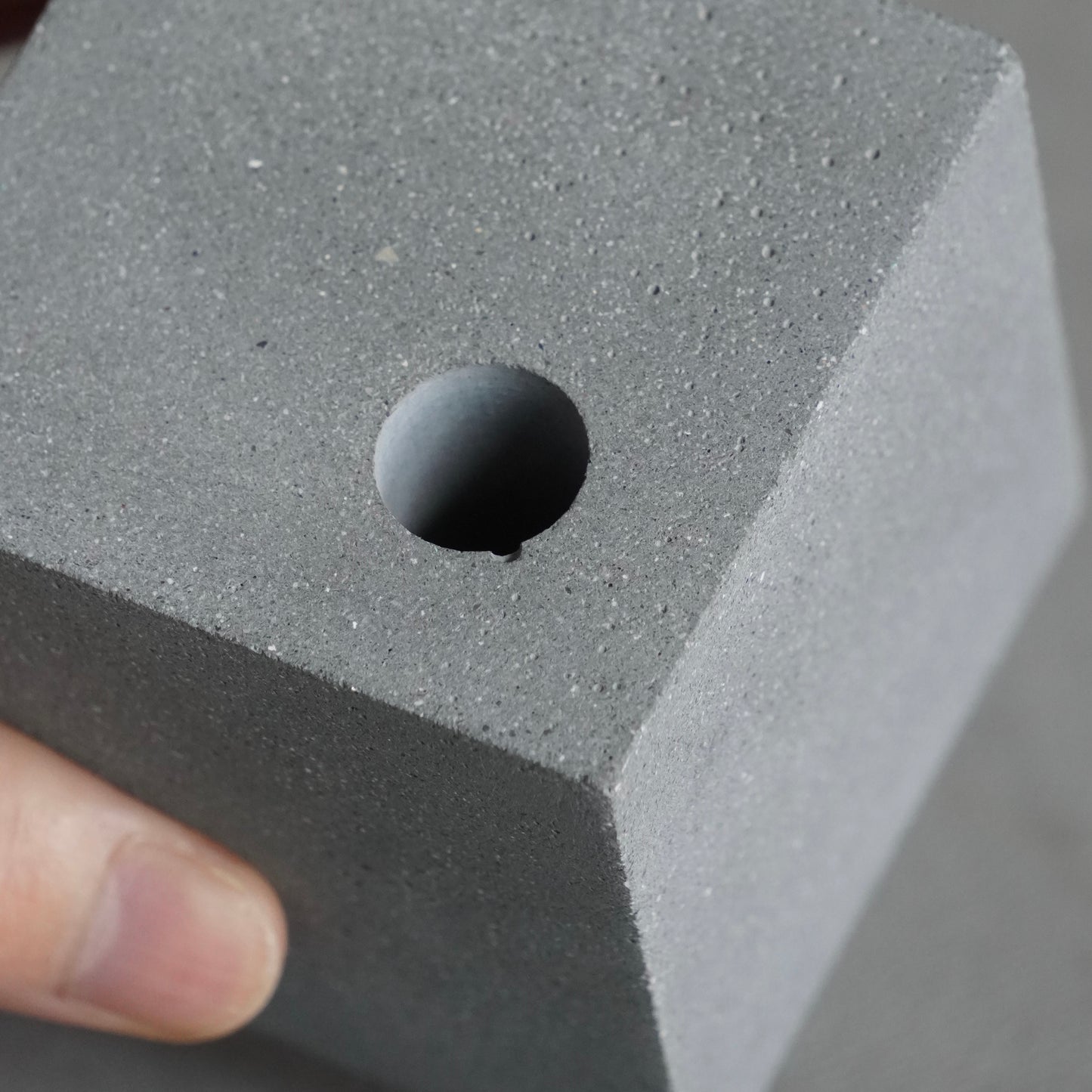 Concrete Flower Vase Square