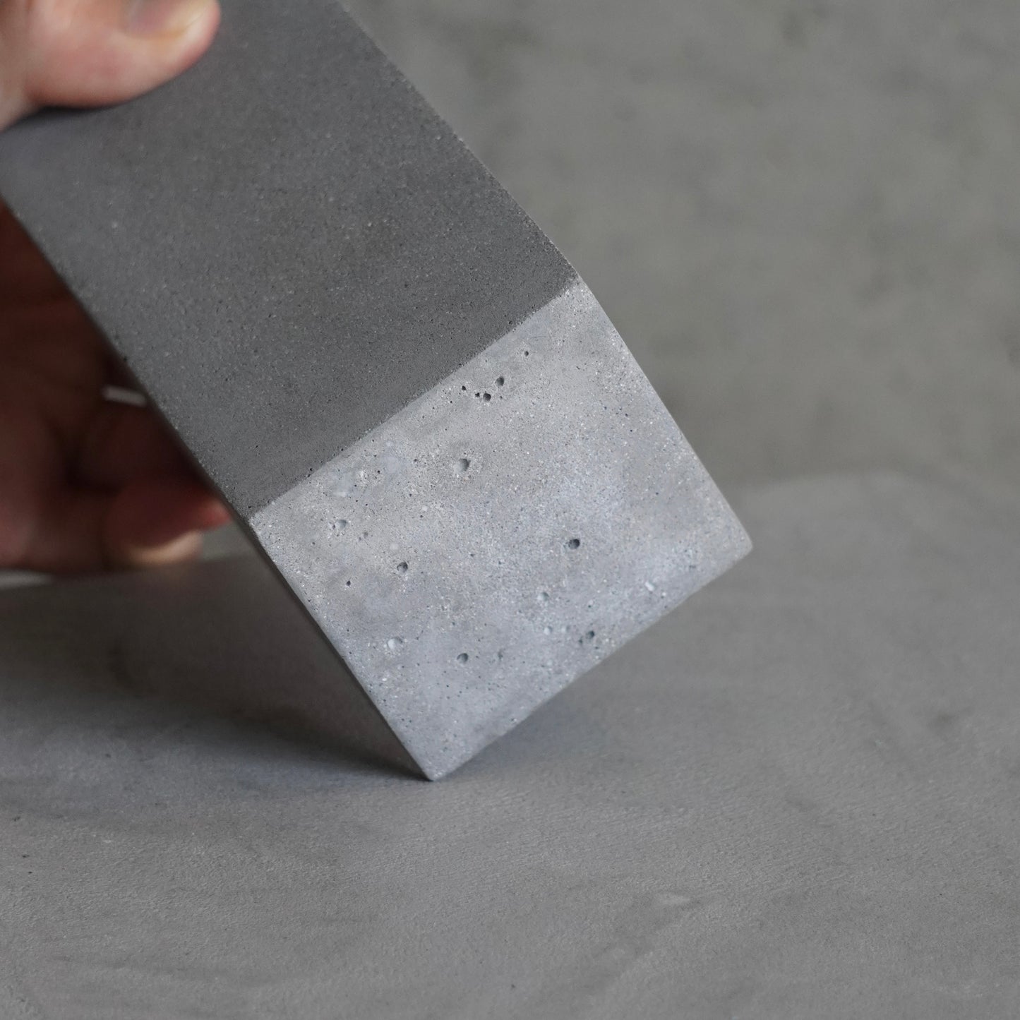 Concrete Flower Vase Vertical