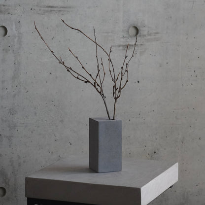 Concrete Flower Vase Vertical