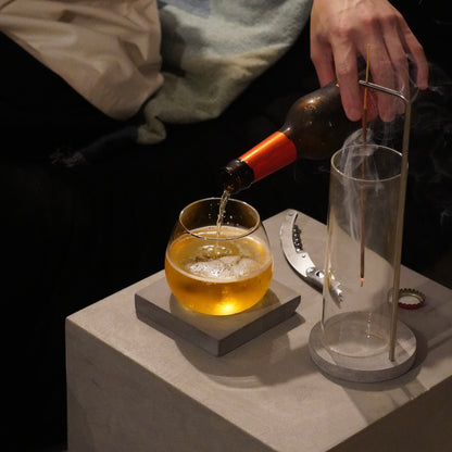 【受注販売】 Concrete Glass Stand / 2Glasses