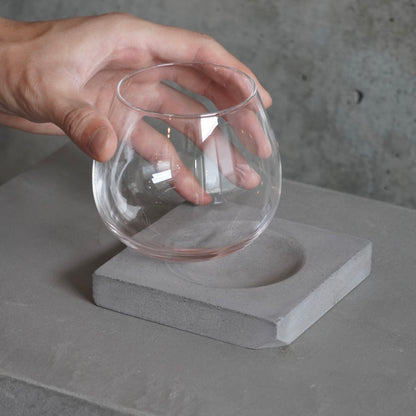 【受注販売】 Concrete Glass Stand / 2Glasses