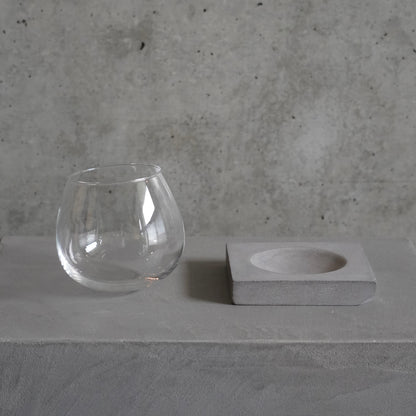 【受注販売】 Concrete Glass Stand / 2Glasses
