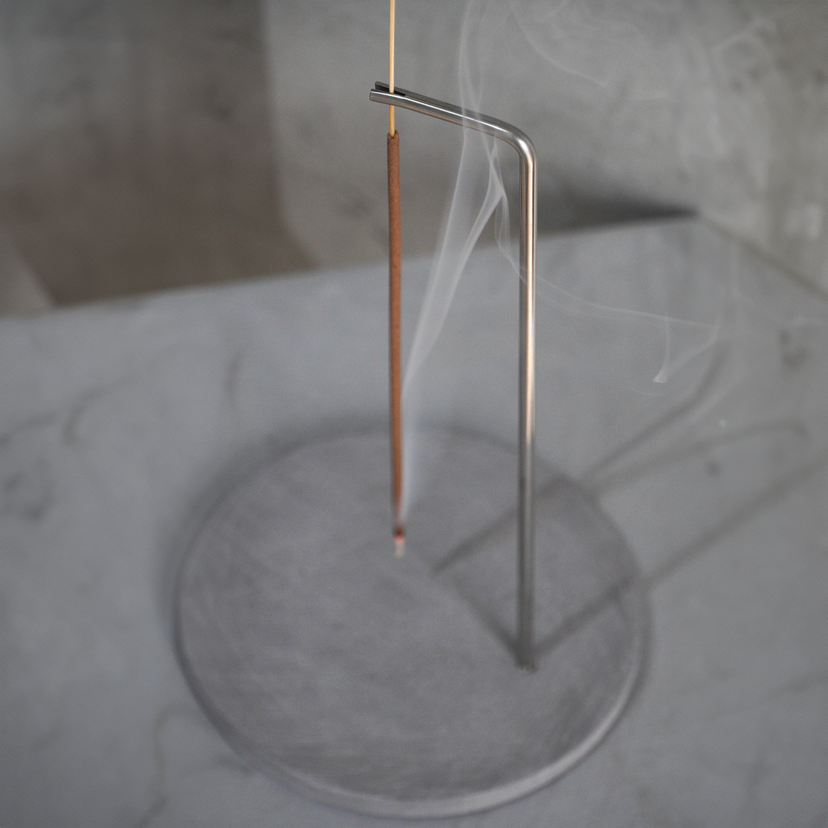 Concrete Incense Holder + – #MONOLITH Concrete Incense Holder + – #MONOLITH